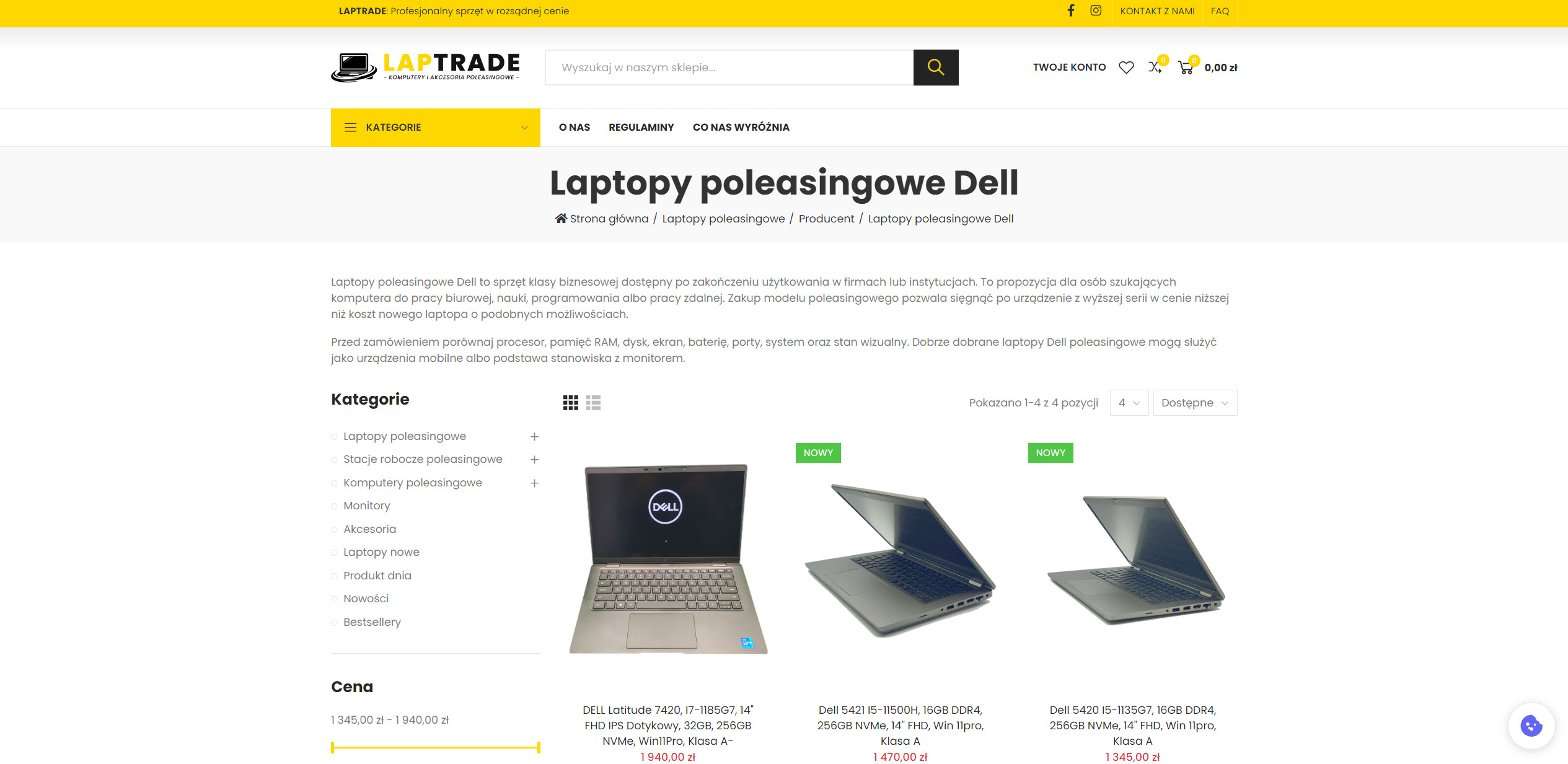 Jak sprawdzić stan baterii, matrycy i klawiatury przed zakupem laptopa poleasingowego Dell?