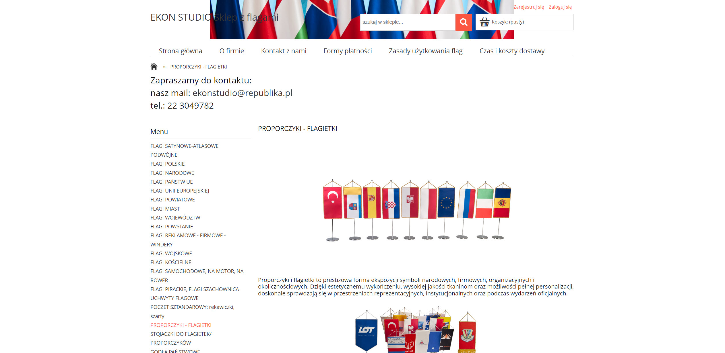 Czym są proporczyki i do jakich zastosowań wybiera się je najczęściej?